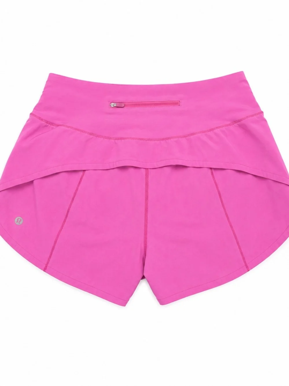Lululemon Pink Speed Up Running Shorts Size 10